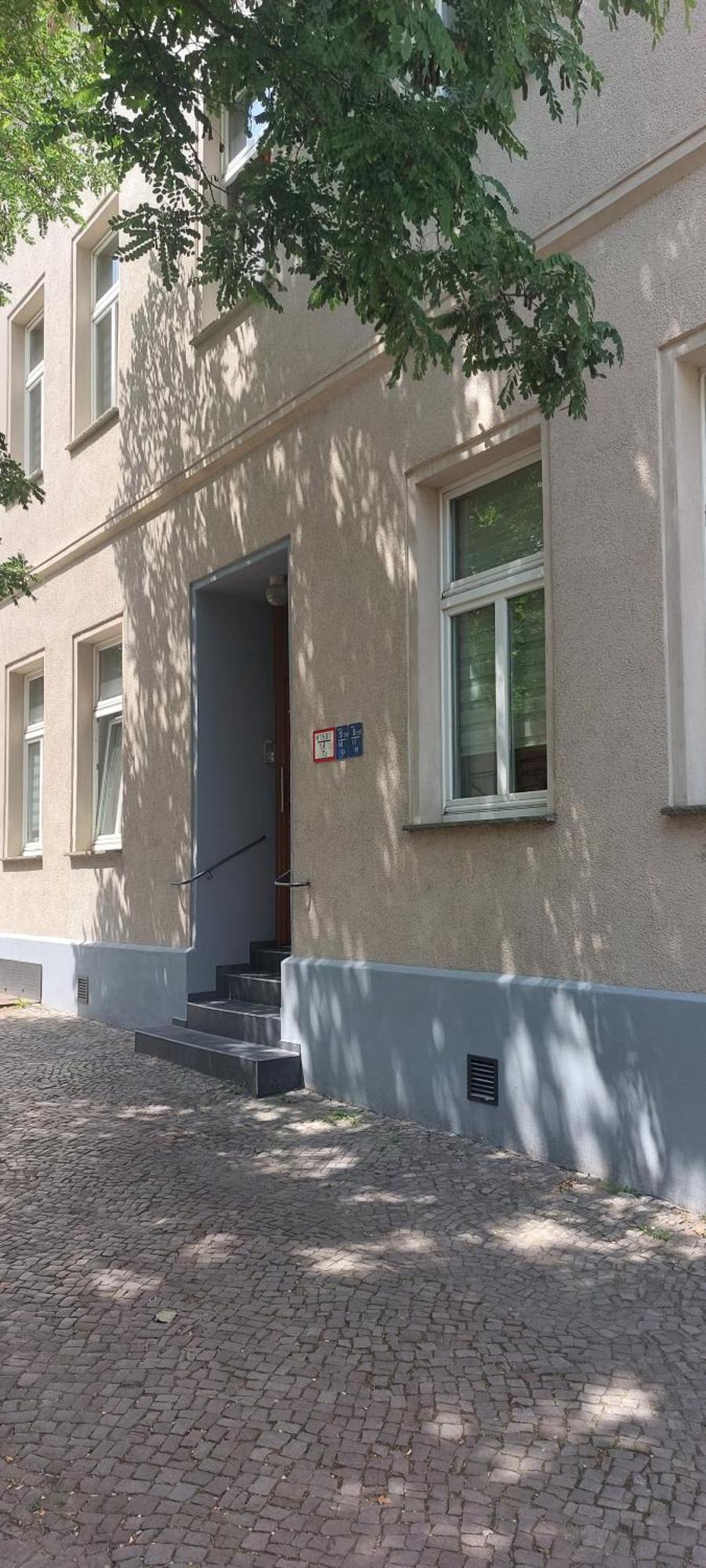 Ferienwohnung Am Bahnhof 贝恩堡 外观 照片