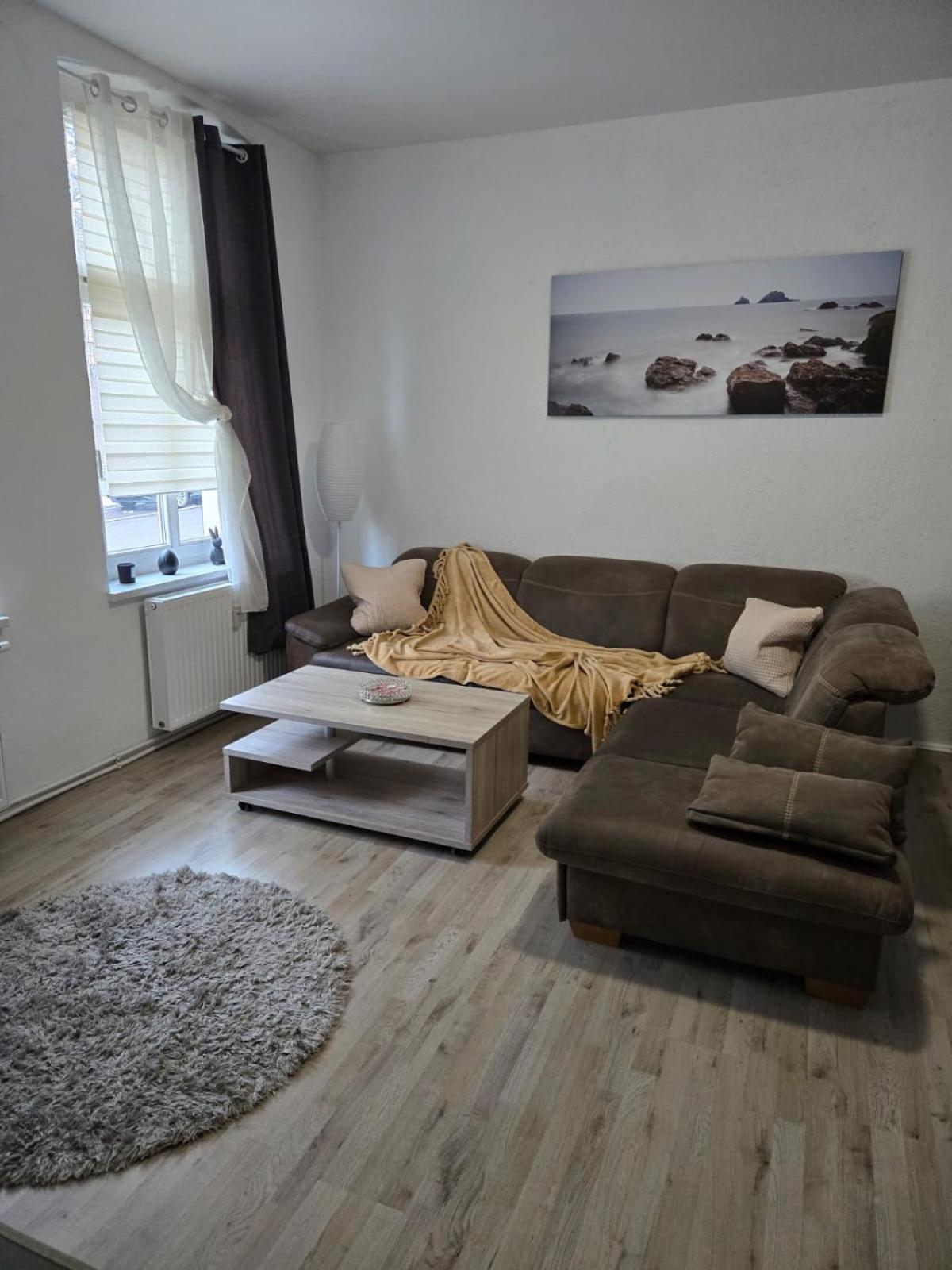 Ferienwohnung Am Bahnhof 贝恩堡 外观 照片