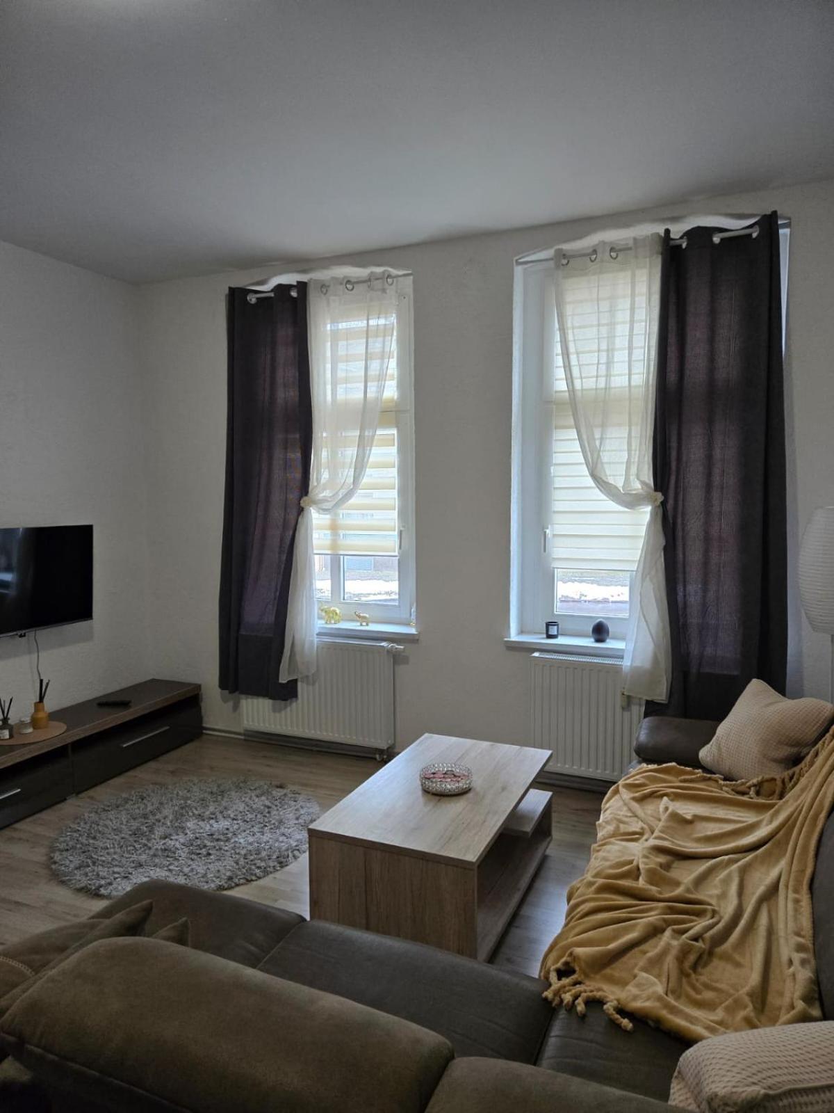 Ferienwohnung Am Bahnhof 贝恩堡 外观 照片