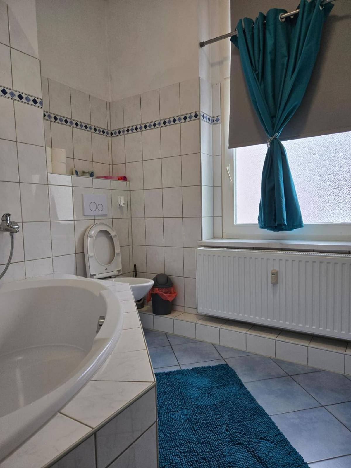 Ferienwohnung Am Bahnhof 贝恩堡 外观 照片